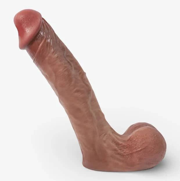 Alex 8.9″ Realistic Silicone Dildo with Balanced Girth - RealCocks