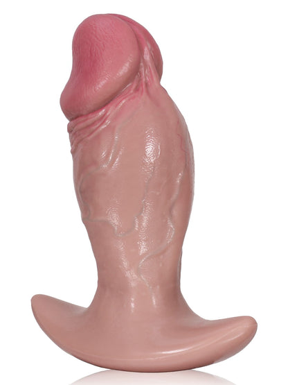Adam 7" X 3" & 5.3" X 2.2" Size Best Realistic Soft Dildo Butt Plug - RealCocks