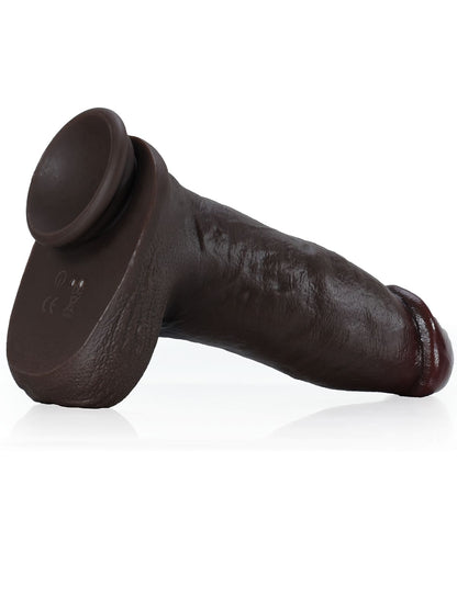 Benedict 9.4 x 2.2 Black Thick 3 Modes High Frequency Pulsating Dildo - RealCocks