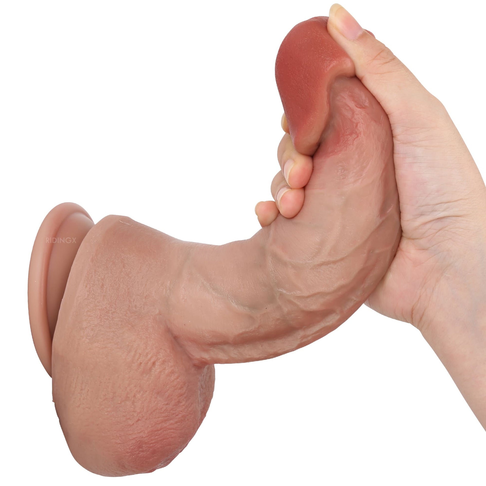Bunny 9 inch Most Realistic Dildo Real Glan Lifelike Vein Dildo - RealCocks