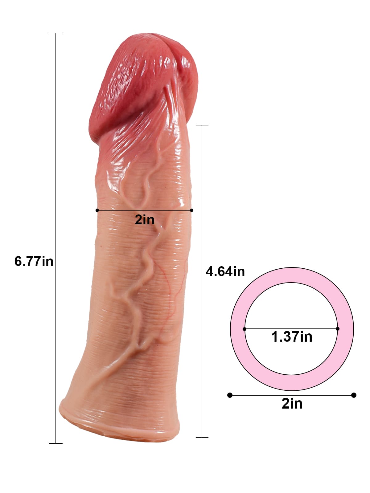 Balboa 6.7” Length x 4.1” Girth - RealCocks