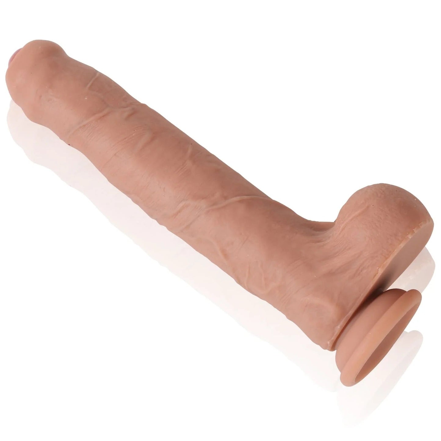 Diego 11inch Huge Foreskin Sliding Skin Life Like Dildo Uncut Dildo - RealCocks