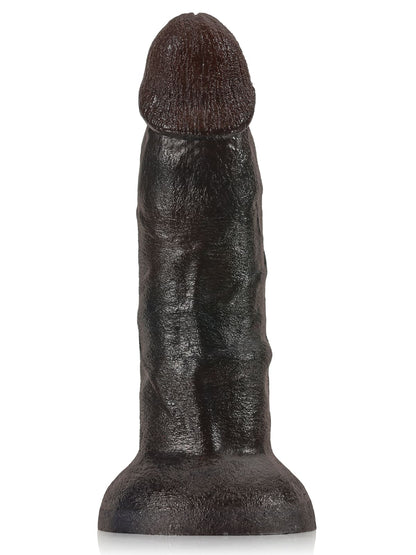 Fisher 8" X 1.9" Black Curved Dildo G Spot Realistic Dildo No Balls (L Size） - RealCocks