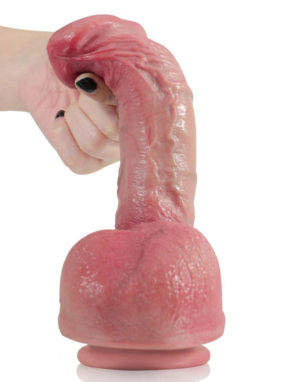 Kris 6.2” x 1.3” Flesh Skin Realistic Small Skinny Dildo - RealCocks