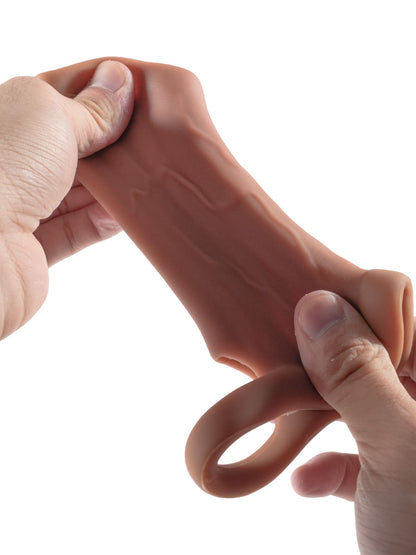 Maui 3.7” Length x 4.8” Girth Enhancing Sleeve for Men - RealCocks