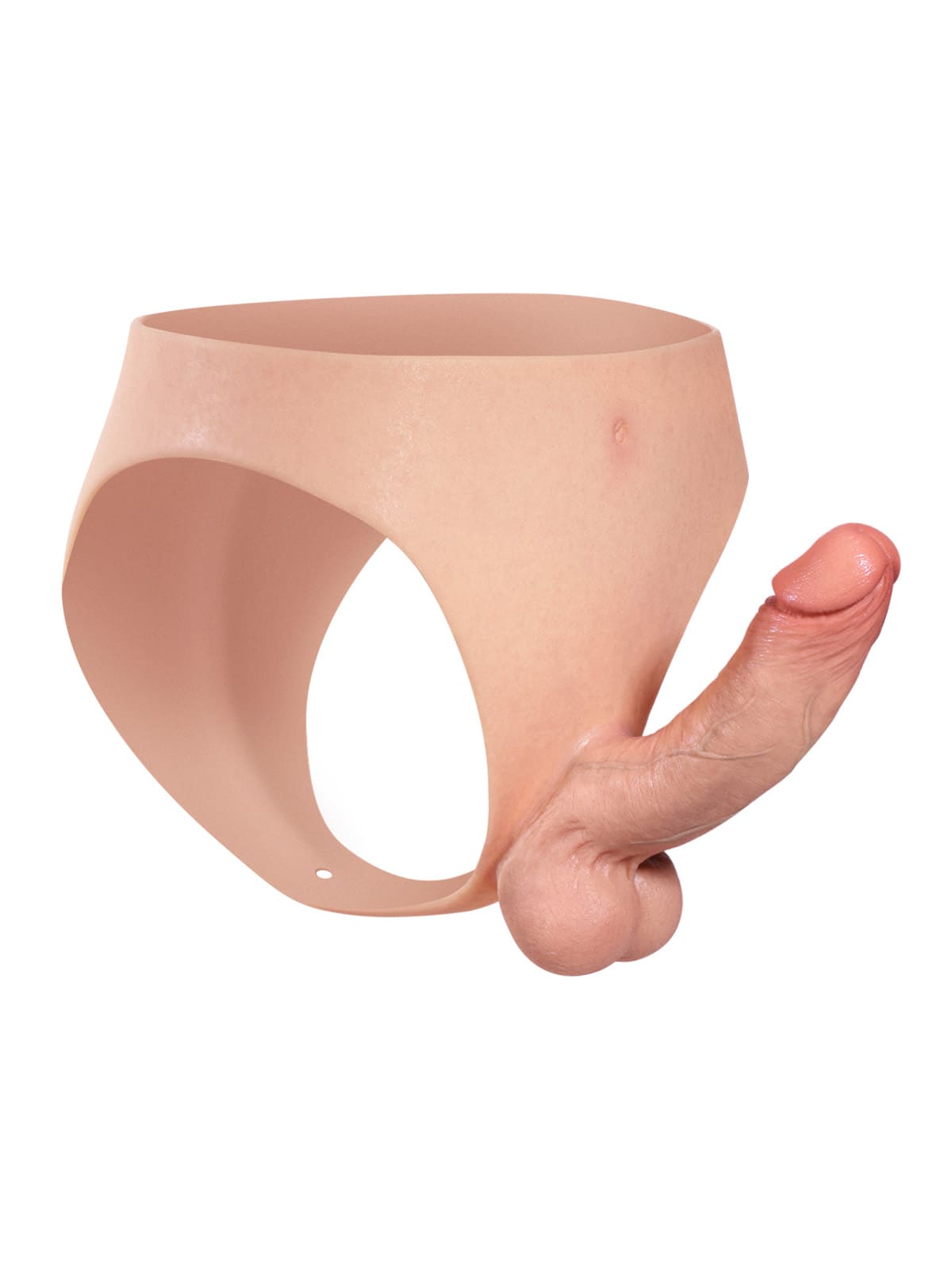 Oscar 6.8" x 1.7" Realistic Life Like Soft Cyber Skin Strap On Dildo - RealCocks