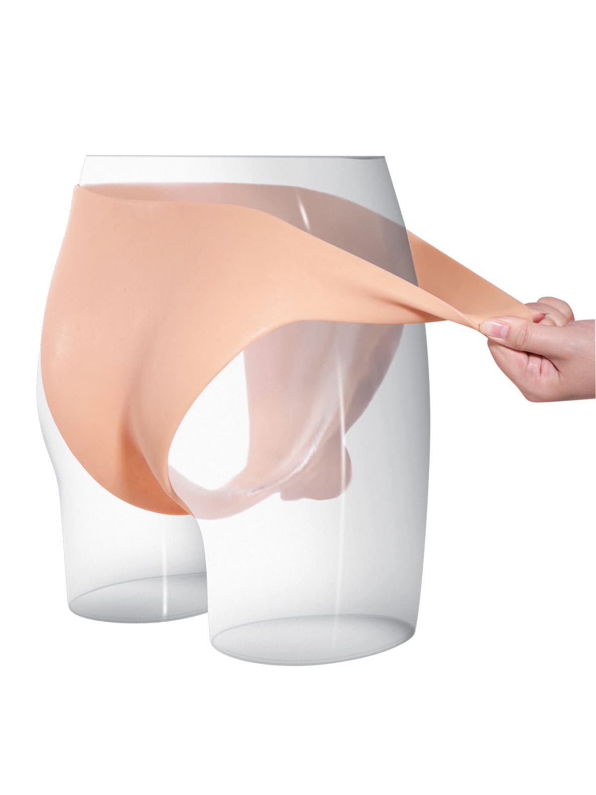 Oscar 6.8" x 1.7" Realistic Life Like Soft Cyber Skin Strap On Dildo - RealCocks