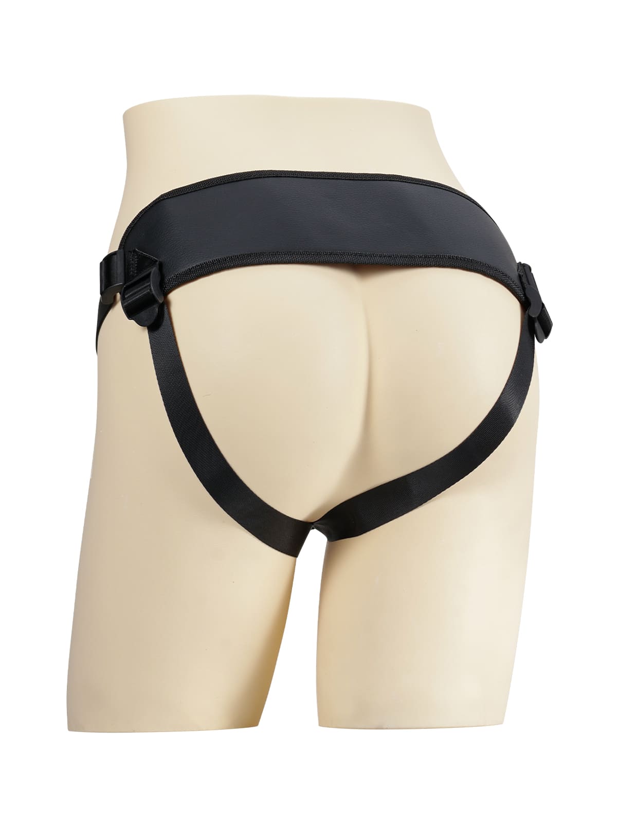 TPE + PU Leather Vac-U-Lock Strap On - RealCocks